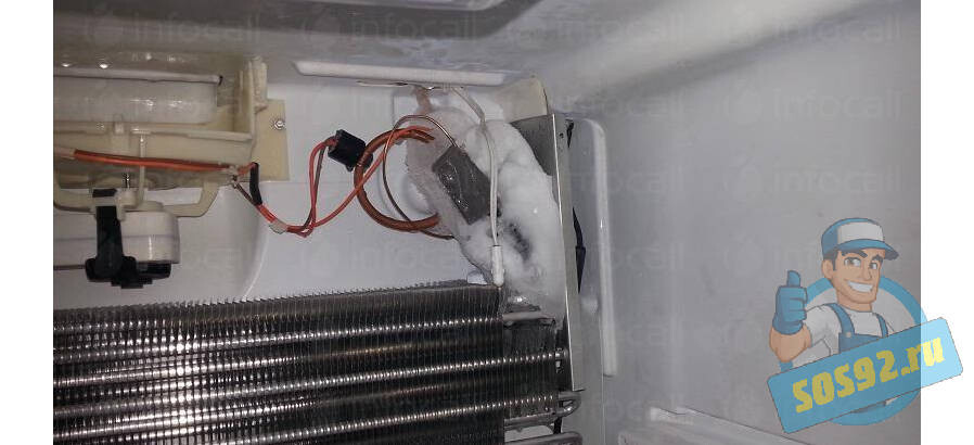 Засор капиллярной трубки холодильника